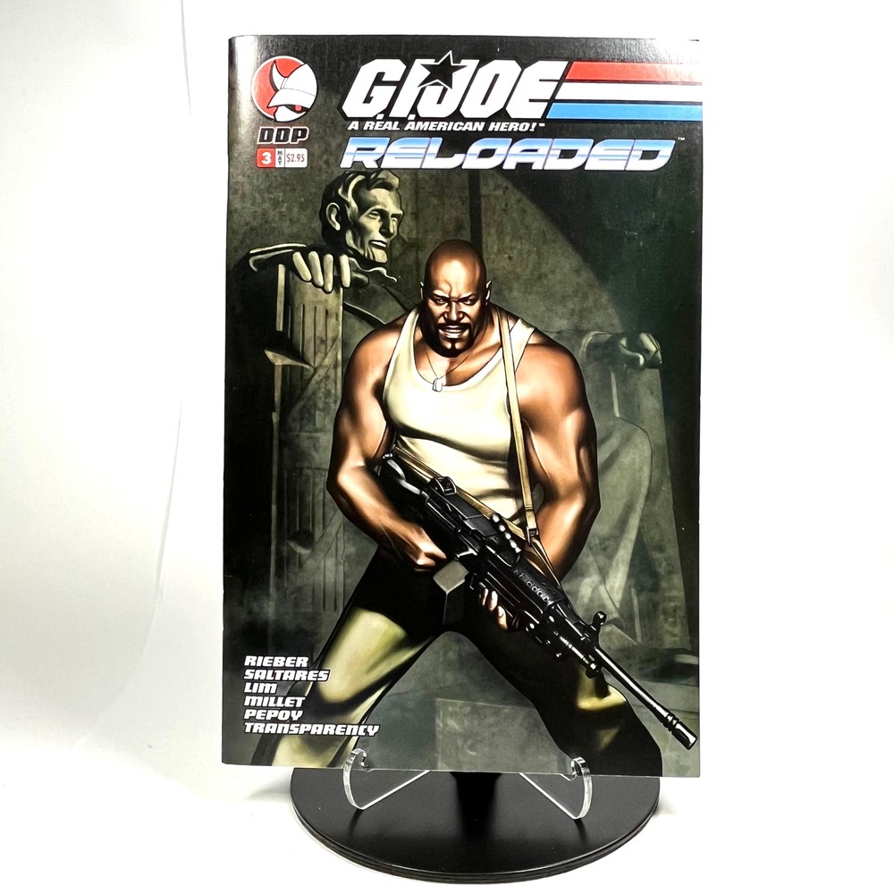 GI Joe Reloaded 3 2004 Devil's Due Publishing Adi Granov Cover Roadblock Loose